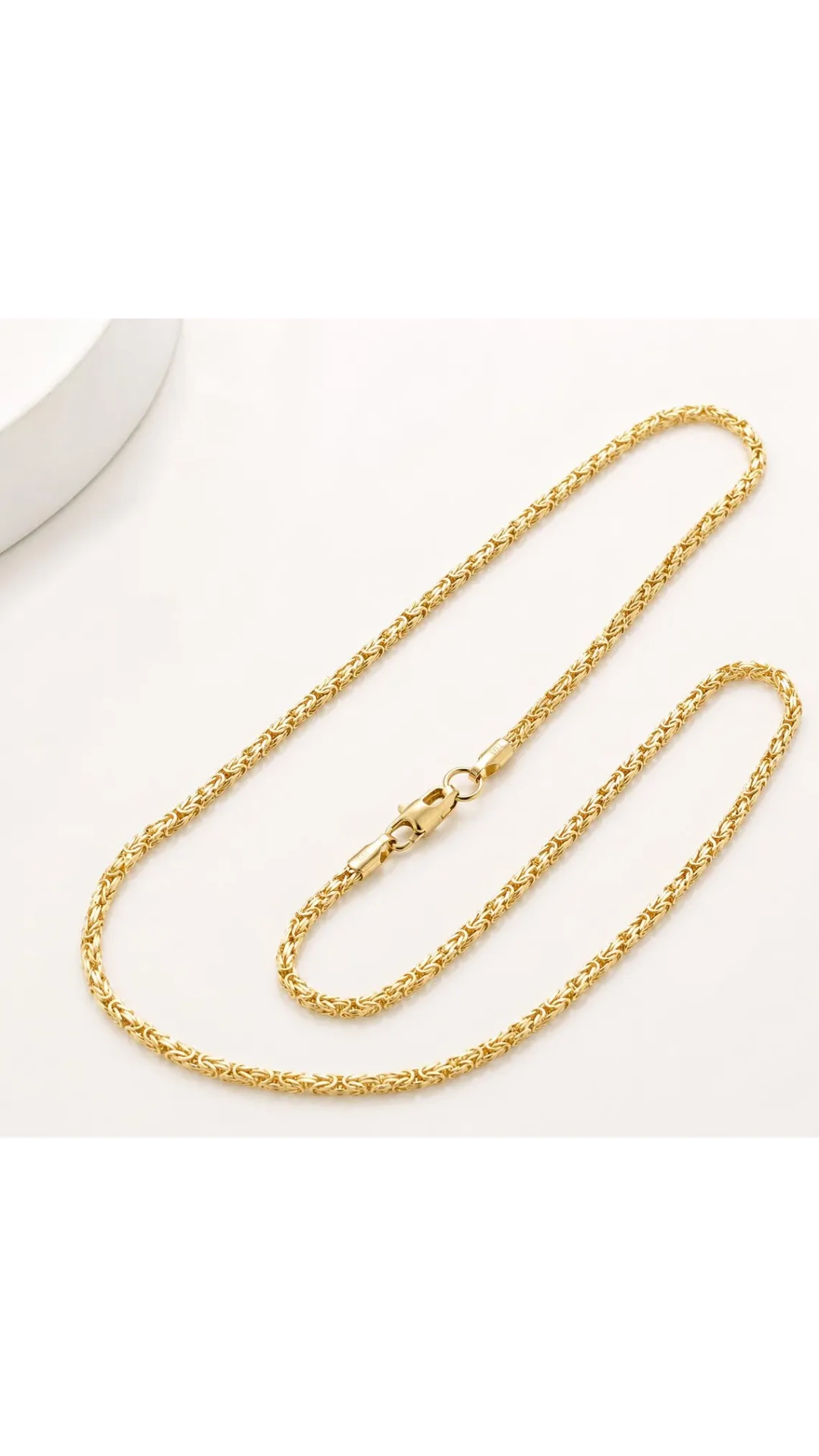 18K Yellow Gold Necklace product view 3