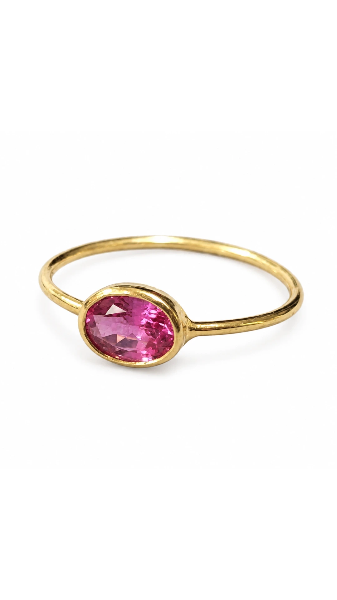 Modern 18K Yellow Gold Topaas Ring product view 4