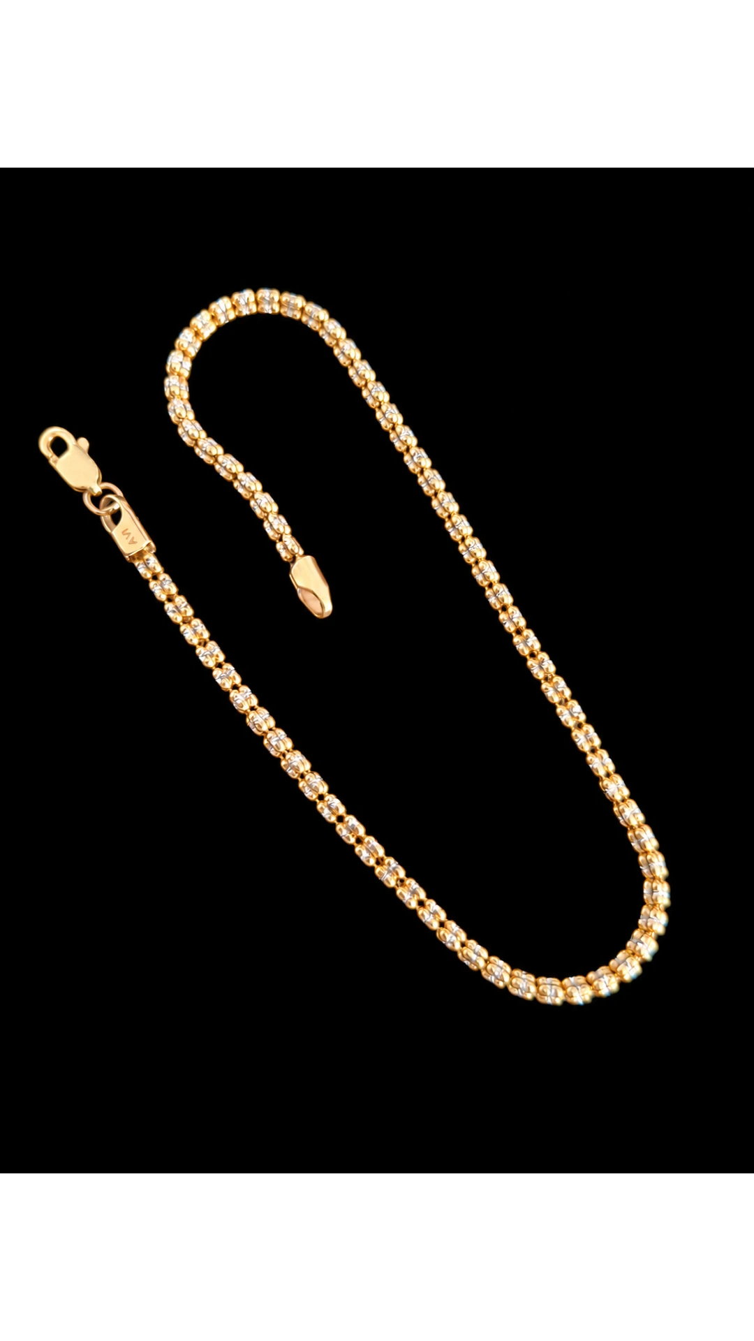 14K Yellow & White Gold Bracelet product view 2